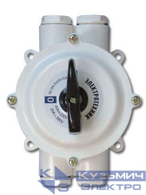 Выключатель пакетный ПВ3-40А в пл. корп. IP56 Электротехник ET001716