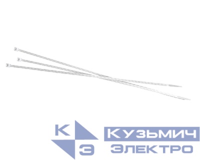 Стяжка нейлоновая 300*3,6 / 100 шт (белая), NETKO Optima "SZ"