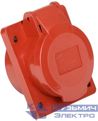 Розетка встраиваемая 16А 3P+E+N 380В IP44 ССИ-415 IEK PSR42-016-5