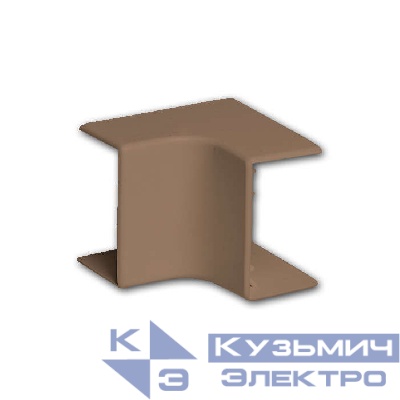 Угол для кабель-канала РКК внутренний 40х16 корич. Ruvinil УВН-40х16-К
