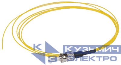 Пигтейл для одномодового кабеля (SM); 9/125 (OS2); ST/UPC; LSZH (дл.1.5м) ITK FPT09-STU-C1L-1M5