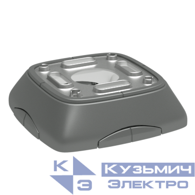 Основание для колонн запасное (метал.база+накладки+крепеж) серебр. метал. DKC 09591BR