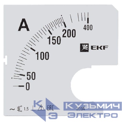Шкала сменная для A961 200/5А-1.5 PROxima EKF s-a961-200