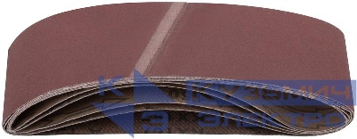 Лента шлифовальная бесконечные водостойкие на тканевой основе (уп.5шт) 75х533мм Р 150 FIT 39697