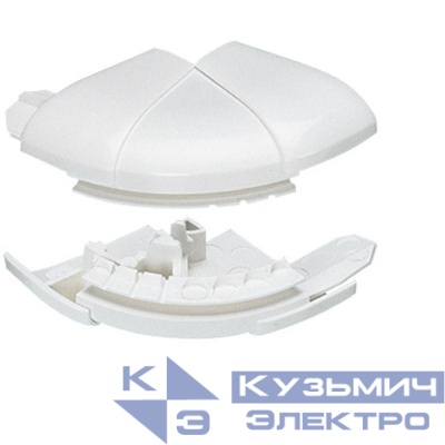 Угол внешний 80х50 бел. Leg 010622