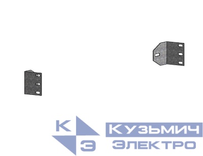 Комплект кронштейнов для DIN-рейки для ВРУ Unit (уп.2шт) PROxima EKF mb-15-kd