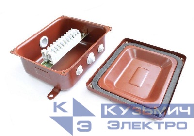 Коробка КМ 43-10 У3 IP43 ступенчатый ПВХ-ввод ГОФРОМАТИК zeta30338