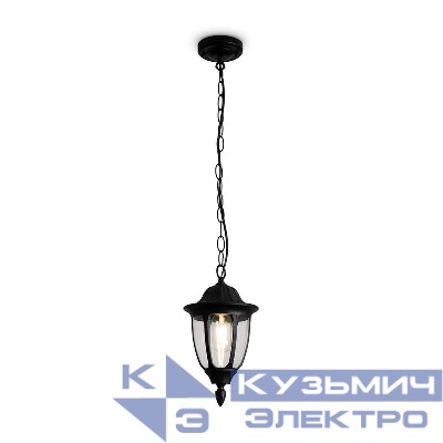 Светильник Frak 1х13Вт E27 IP44 подвесной Voltega VGL7305PL-01B