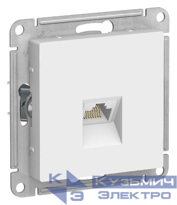 Розетка компьютерная AtlasDesign RJ45 кат.6A механизм лотос SE ATN001386