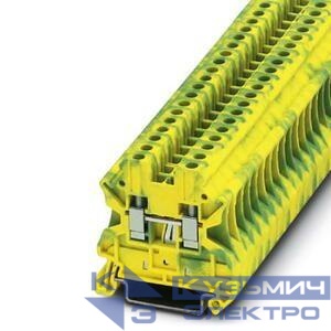 Клемма защитного провода UT 4-PE Phoenix Contact 3044128