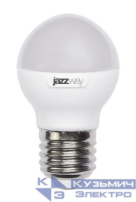 Лампа светодиодная PLED-SP 11Вт G45 3000К E27 230В/50Гц JazzWay 5019331