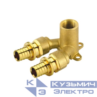 Угольник надвижной с накидной гайкой 20(2.8)х1/2дюйм(200/10) К VALFEX VF.455.AF.020012