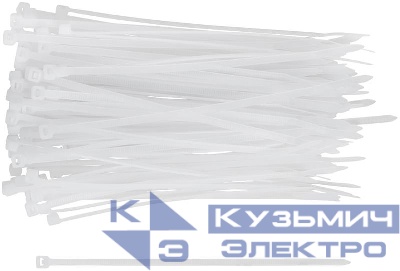 Хомут для проводов 3.6х150мм нейлон. (уп.100шт) MOS 60246М