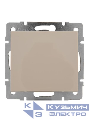 Выключатель 1-кл. СП Rain IP20 механизм крем. LEZARD 703-0388-100