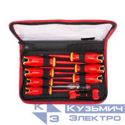 Набор диэлектрических отверток НИО-2210к СЛИМ КВТ 103017