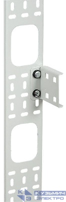 Органайзер кабельный верт. 33U 75х12мм сер. ITK CO35-07533