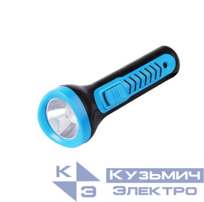 Фонарь 8108Т (2LR6) 0.5Вт LED 2 режима работы пластик КОСМОС KOC8108T