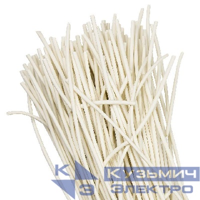 Трубка термоусадочная ТУТ нг 2/1 бел. 1м (уп.200м) PROxima EKF tut-2-w-1m