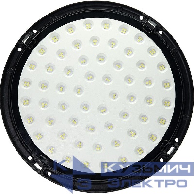 Светильник AL1004 100Вт 4000К IP65 AC 175-265В/50Гц 120град. 2835 SMD складской черн. FERON 41331