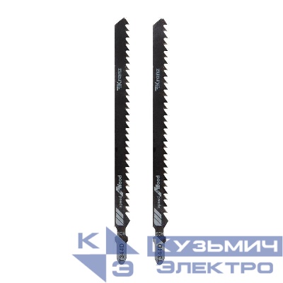 Пилка для электролобзика по дереву T344D 152мм 6 зубьев на дюйм 8-100мм (уп.2шт) Kranz KR-92-0309