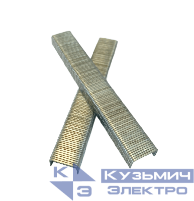 Скоба обивочная тип 53 для пневматического пистолета HYBEST (6 мм, тип А/JT21, 1000 шт/уп)