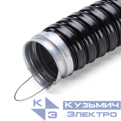 Металлорукав Р3-ЦПнг-LS 32 с протяжкой (уп.25м) Fortisflex 76650