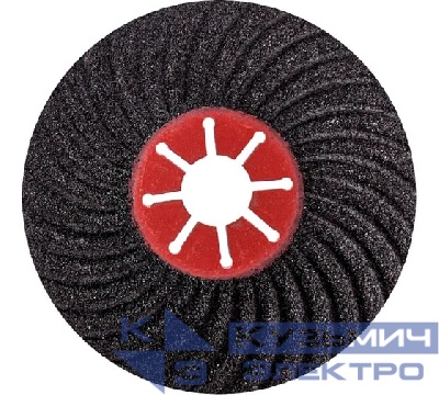 Diamond Industrial Диск шлифовальный полужесткий 125x22.2 мм, P80, на фибровой основе Diamond Industrial