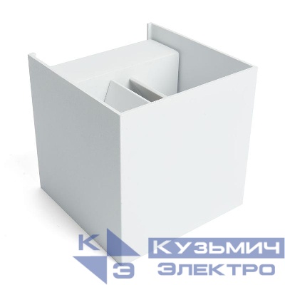 Светильник светодиодный DH012 2х3Вт 3000К 450лм уличный бел. FERON 48097