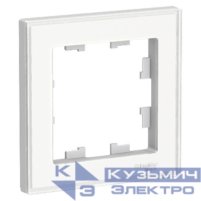 Рамка 1-м AtlasDesign Art бел. SE ATN200101