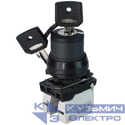 Переключатель упр. ПЕ-171 исп.1 2з 10А 660В замок на 2 полож. 0 +90град.C (ключ в положении "включено" не вынимается) IP40 Электротехник ET514793