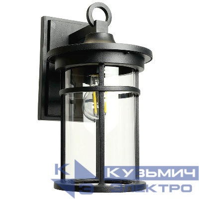 Светильник PL761 60Вт E27 IP44 230В садово-парковый черн. FERON 51817