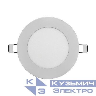 Светильник светодиодный 90 142 OLP-R1-7W-R120-6.5K-WH-LED 7Вт 6500К IP20 460лм 176-264В d120 d120 встраив. круг DOWNLIGHT ОНЛАЙТ 90142
