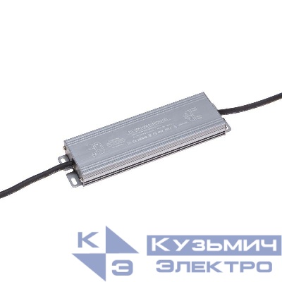 Источник питания (драйвер) 24В 100Вт IP67 с проводами влагозащ. Rexant 200-1005