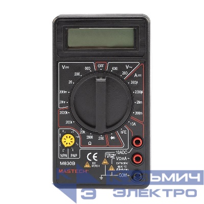 Мультиметр портативный M830B Mastech 13-2001