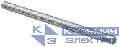 Шпилька резьбовая М8 DIN 975 L2000 IEK CLW10-TM-08-2-R
