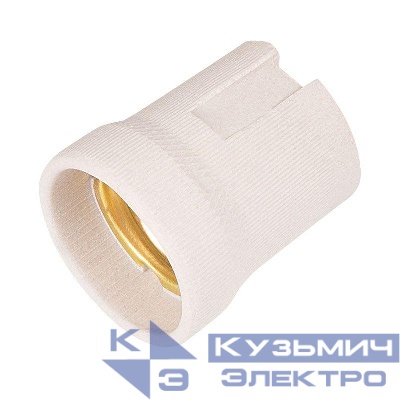 Патрон E27 керамический с этикеткой Rexant 11-8891