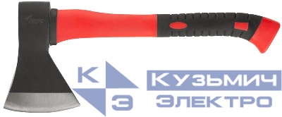 Топор 800г усилен. стеклопластик. ручка; кованая сталь КУРС 46202