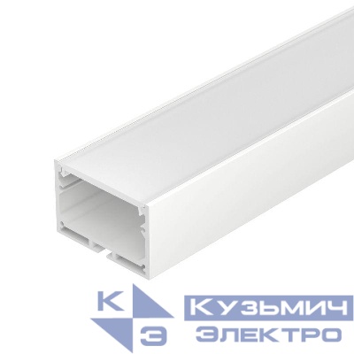Профиль SL-LINE-4932-2500 WHITE+OPAL L2500 с экраном алюм. Arlight 036304