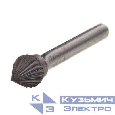 Diamond Industrial Борфреза твердосплавная тип K 12x6 мм S=6 мм коническая 90 градусов - форма зенкер DIDBFK1206 Diamond Industrial 0