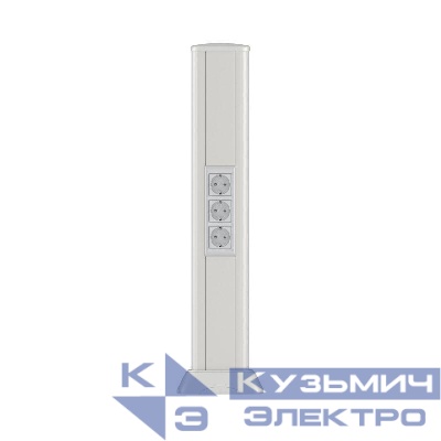 Колонна для эл. установ. 710мм алюм. сер. мет. DKC 09591