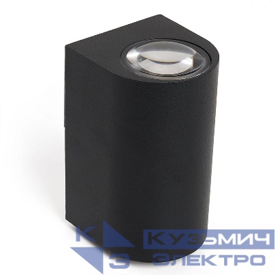 Светильник светодиодный DH053 2х5Вт 4000К 800лм уличный черн. FERON 48476