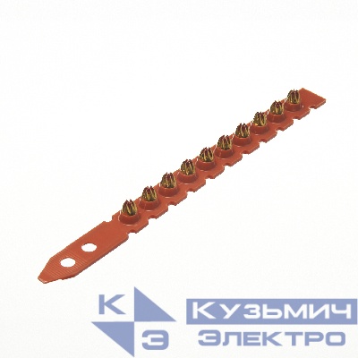 Монтажный патрон в кассете К-2 для порох. монтаж пистолетов (кал. 6,8х11 мм, коричневый, 100 шт/уп) FEDAST