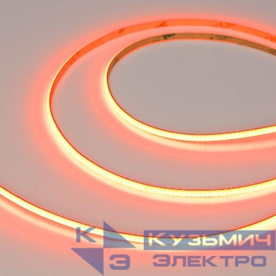 Лента светодиодная COB-X480-4mm 24V Orange 4Вт/м IP20 (уп.5м) Arlight 046909