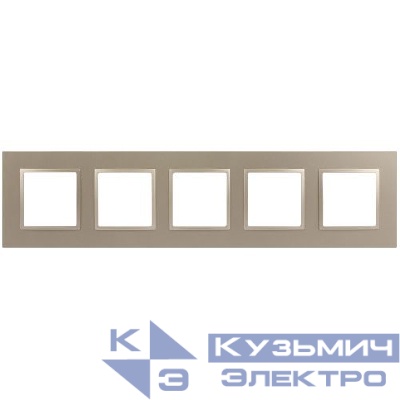 Рамка 5-м Elegance 14-5015-04 Classic шампань Эра Б0060594
