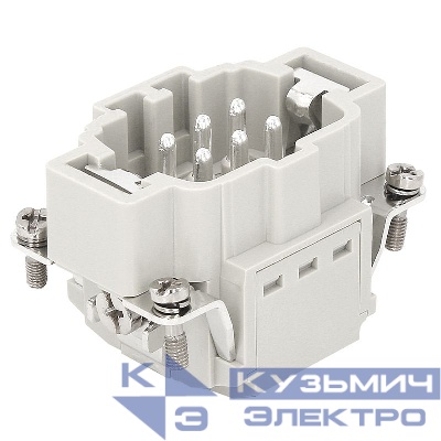 Вилка OptiLink HDC-HE-6-16-MQ-(0.14-2.5) 500В КЭАЗ 352250