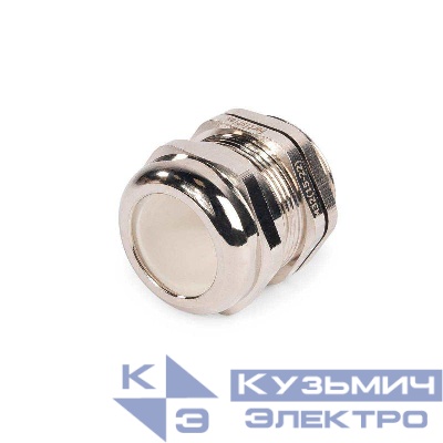 Ввод кабельный термостойкий ВКТ-М32 (15-22мм) латунный Fortisflex 88846