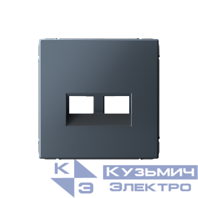 Накладка двойная ArtGallery для информационных функций типа Keystone грифель SE GAL000790