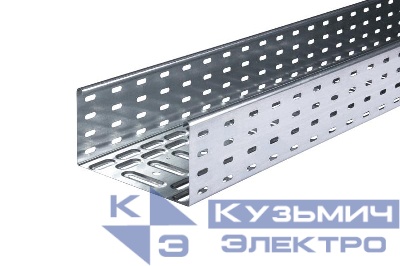 Лоток листовой перфорированный 110х200 L3000 сталь 0.7мм LKS 120 FT RU гор. оцинк OBO 6837606