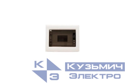 Корпус щита распределительного для модульного оборудования 8M навесной прозр. затемненная дверца Cetinkaya Pano CP30908