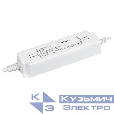 Блок питания ARPJ-SP-57700-PFC 40Вт 29-57В 0.7А IP67 пластик Arlight 037888